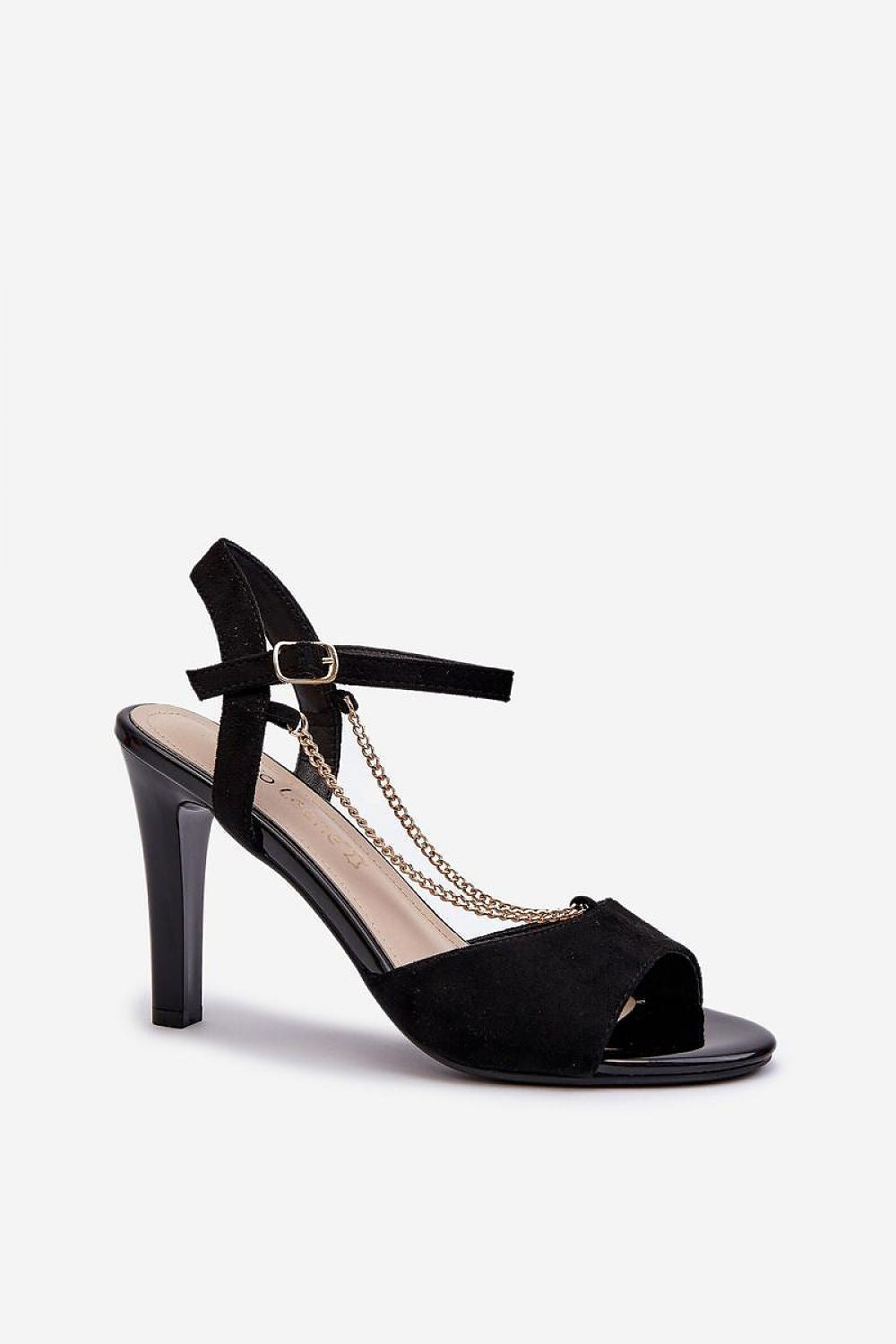 Sandalai su kulnu model 197093 Step in style