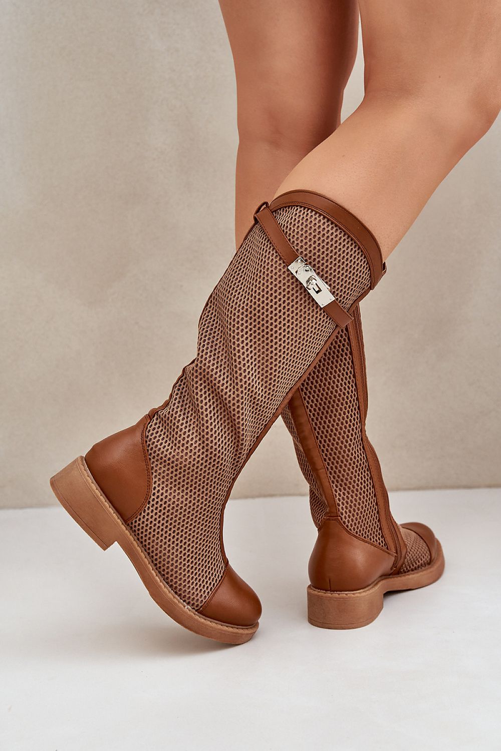 Šlaunų aukščio batai model 208336 Step in style