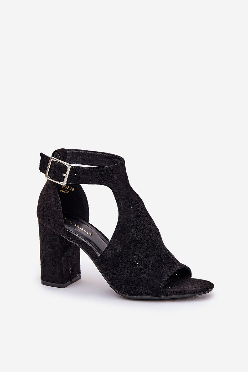 Sandalai su kulnu model 209916 Step in style