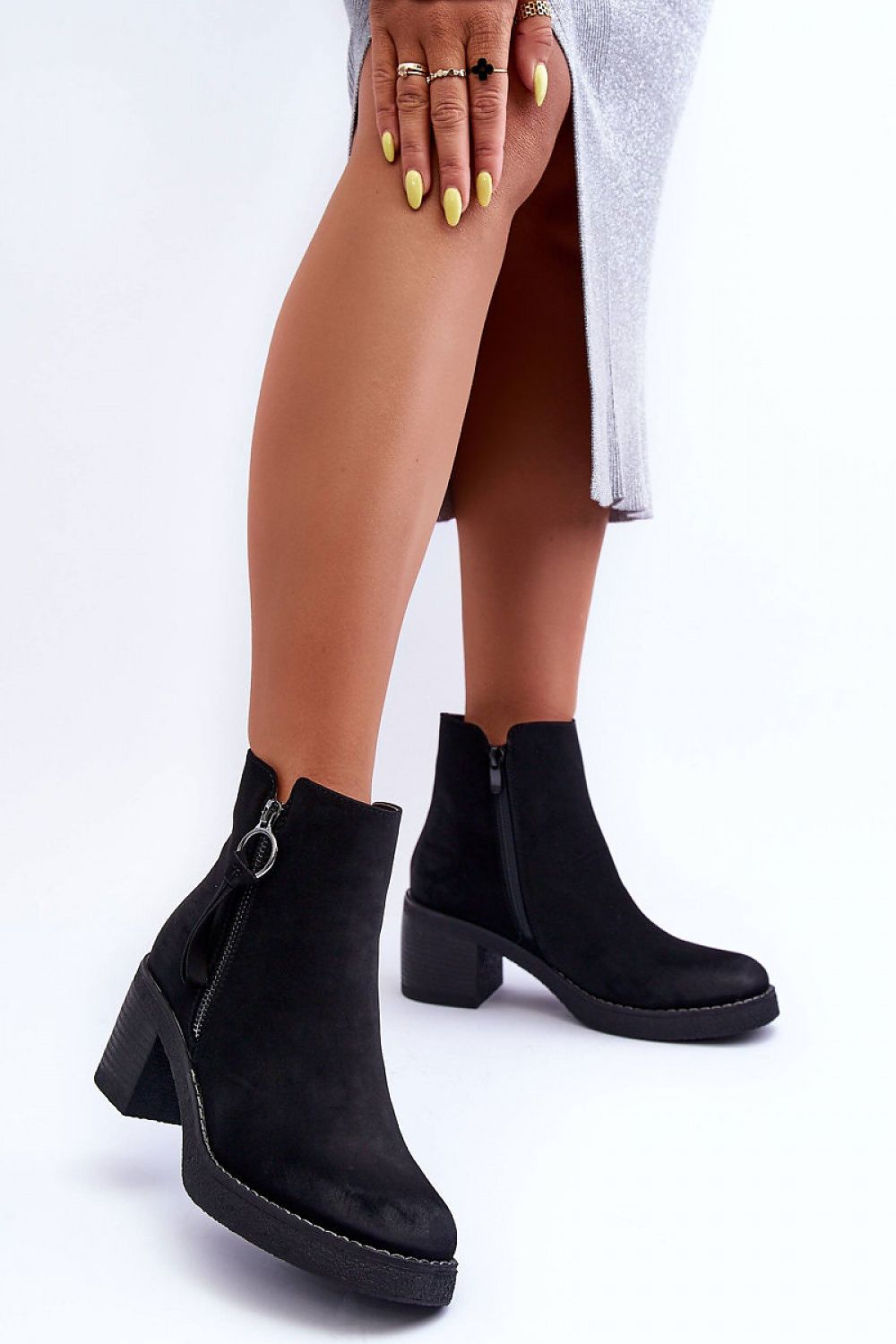 Batai su kulnu model 185446 Step in style