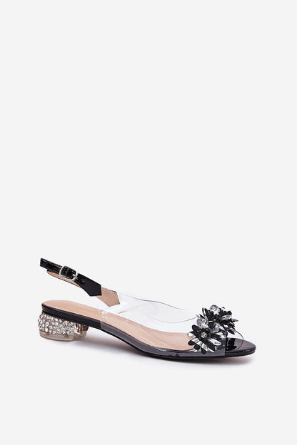  Sandalai su kulnu model 213939 Step in style 