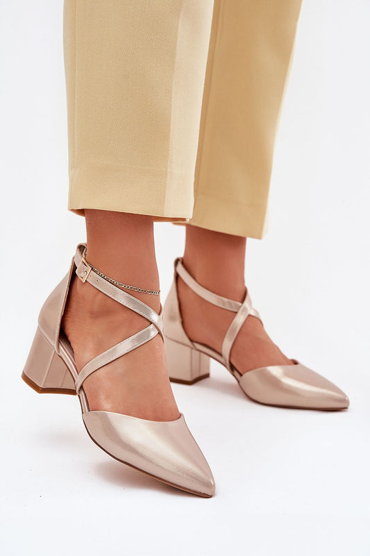 Batai blokiniu kulnu model 215685 Step in style 